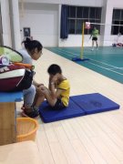 2015年9月30日 星期三 羽毛球训练日记